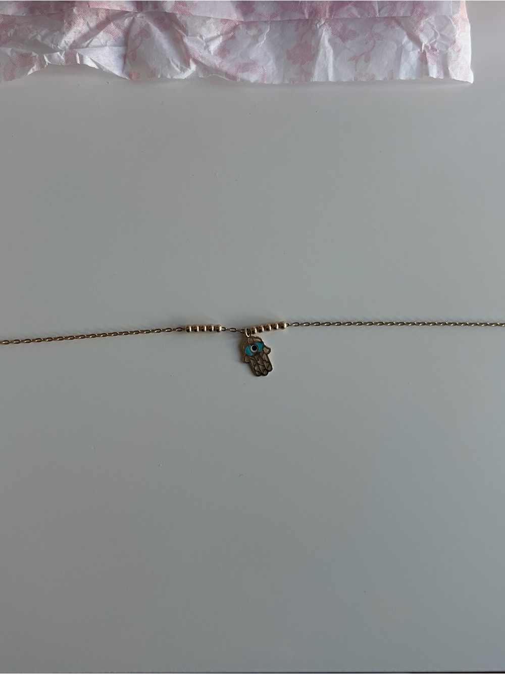 14K Protection Bracelet by Ouf! Gold Hamsa